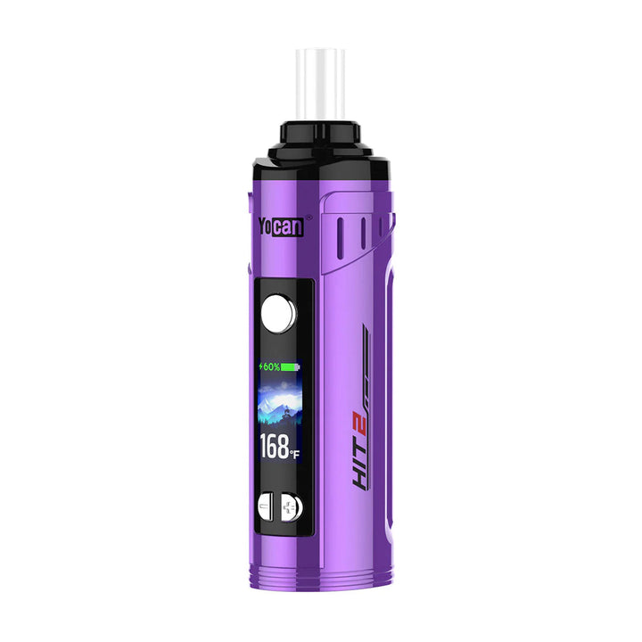 Yocan Hit 2 Dry Herb Vaporizer in purple