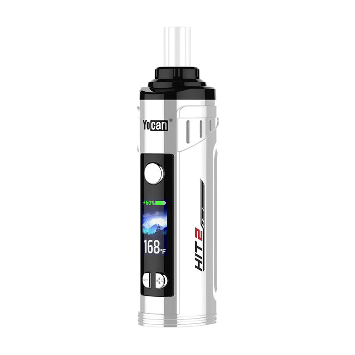 Yocan Hit 2 Dry Herb Vaporizer in white