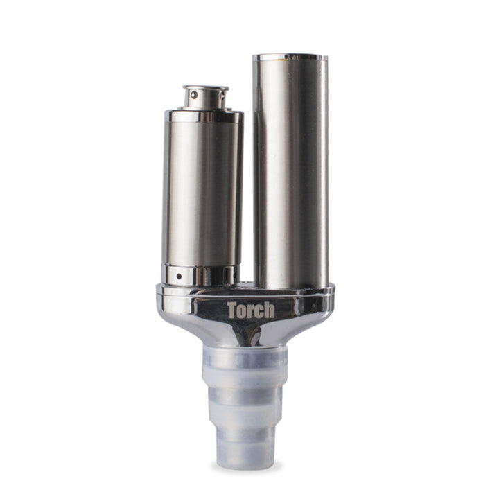 Yocan Portable Torch Enail in silver stainless steel look