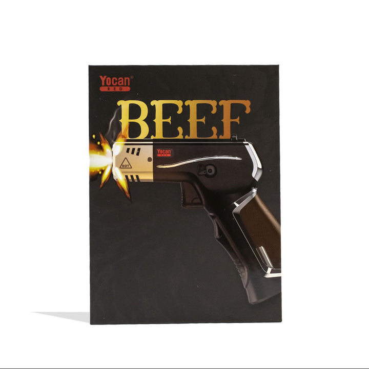 Yocan Red Series Beef Butane Dab Torch silver packaging