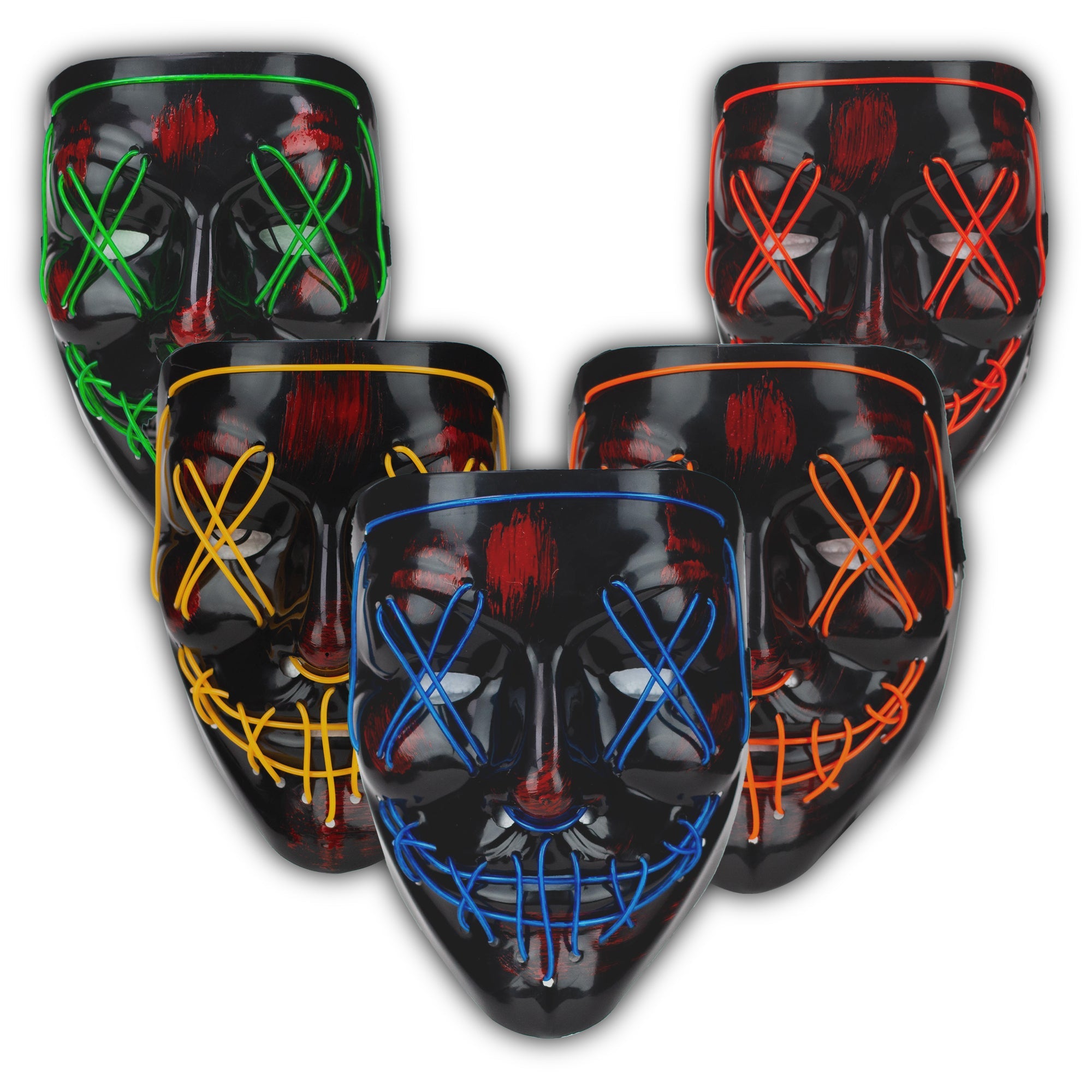 LED Neon Mask for party or Halloween Costume_6