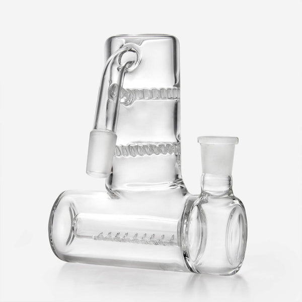 Double Filter Ash Catcher 14mm 45 Degree - PILOT DIARY