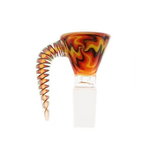 Wig Wag Glass Bong Bowl 14mm - PILOT DIARY