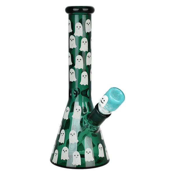 Ghostly Glow Beaker Water Pipe