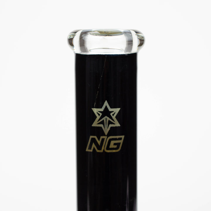 NG 13" Metallic Wrap Beaker Bong