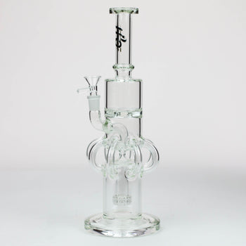 15" H2O Glass water recycle bong [H2O-32]_0