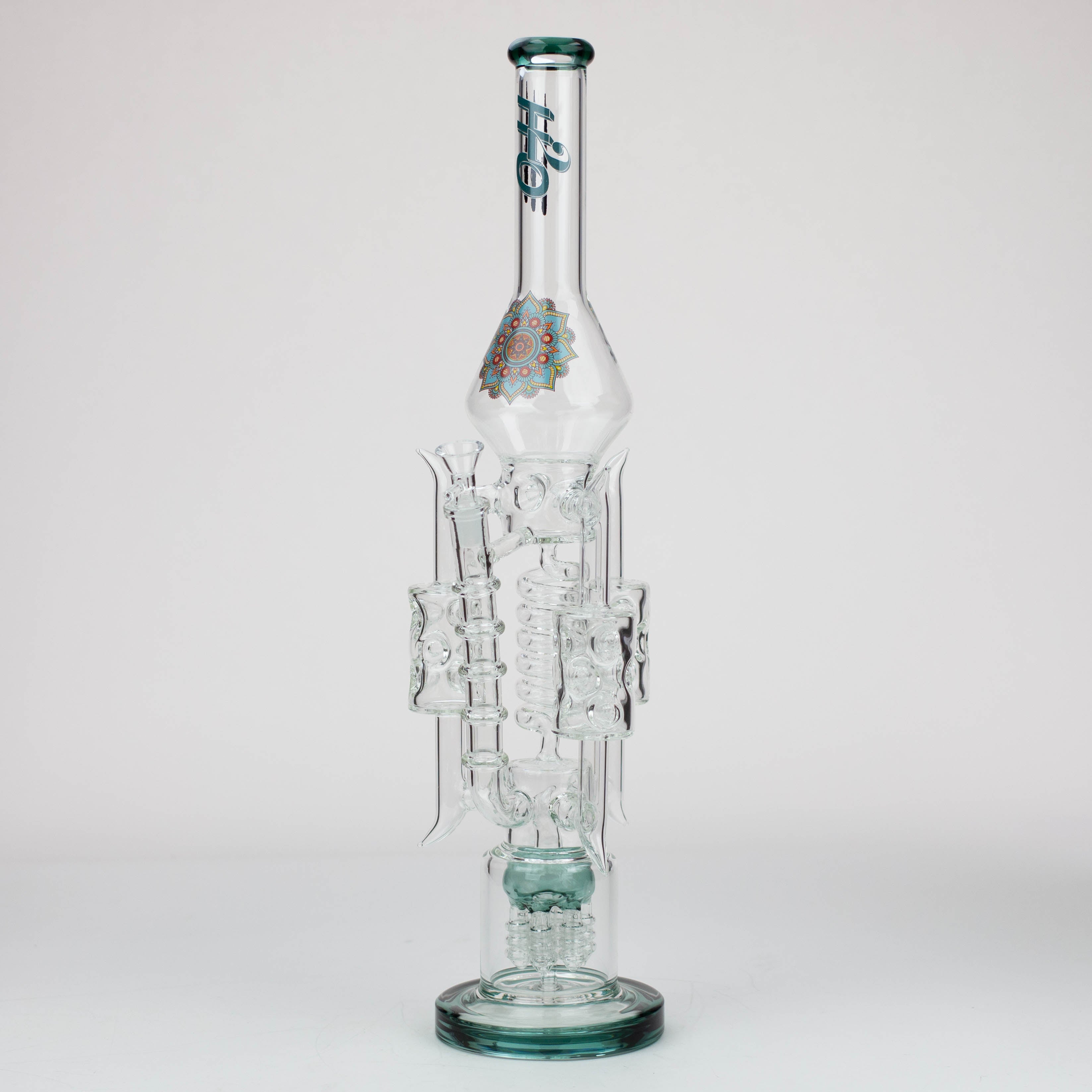 21" H2O Coil Glass water recycle bong [H2O-19]_7