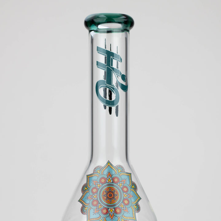 21" H2O Coil Glass Water Recycle Bong