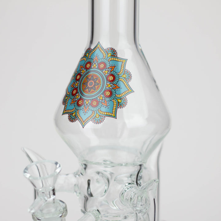 21" H2O Coil Glass Water Recycle Bong