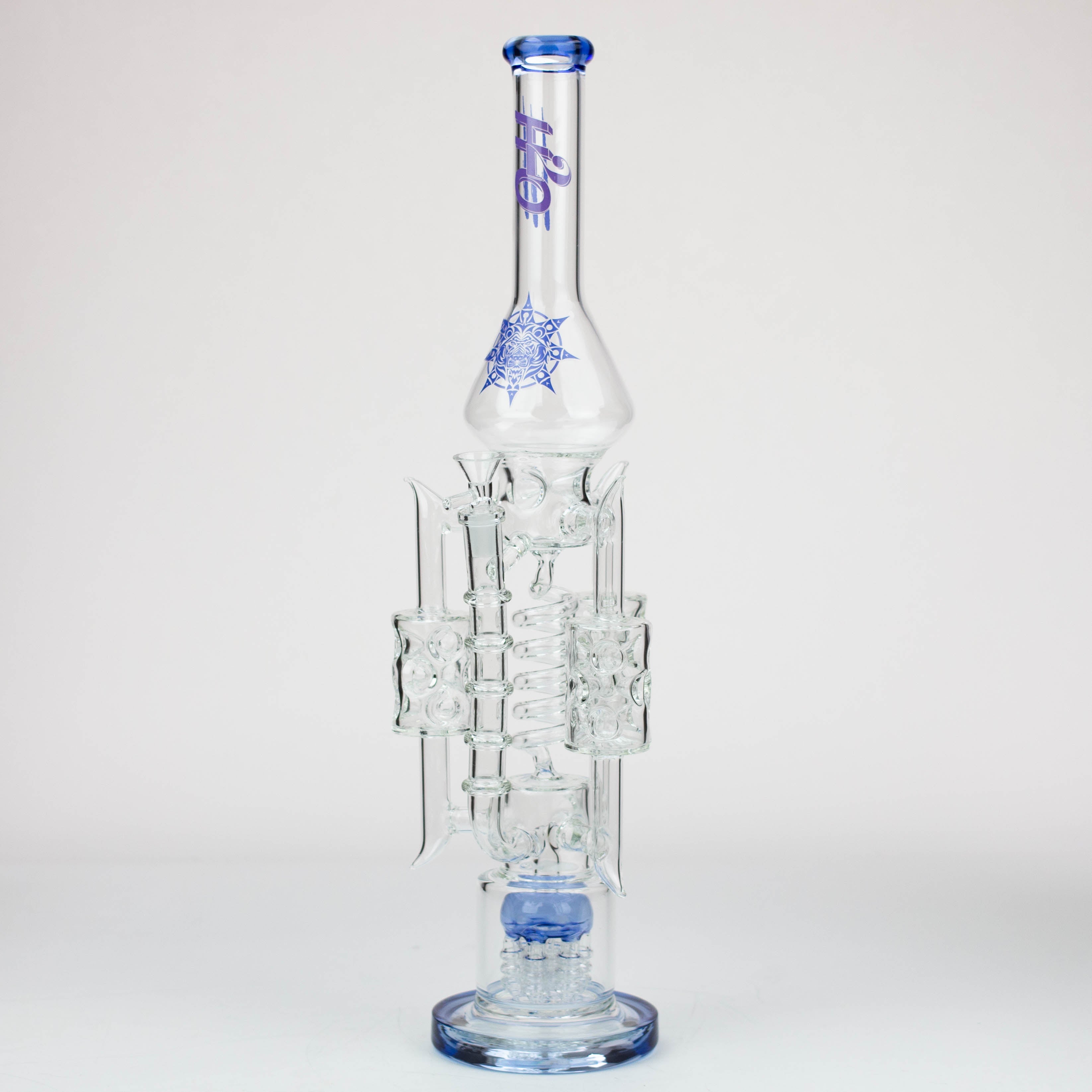21" H2O Coil Glass water recycle bong [H2O-19]_8