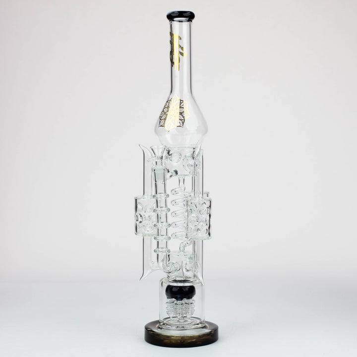 21" H2O Coil Glass Water Recycle Bong