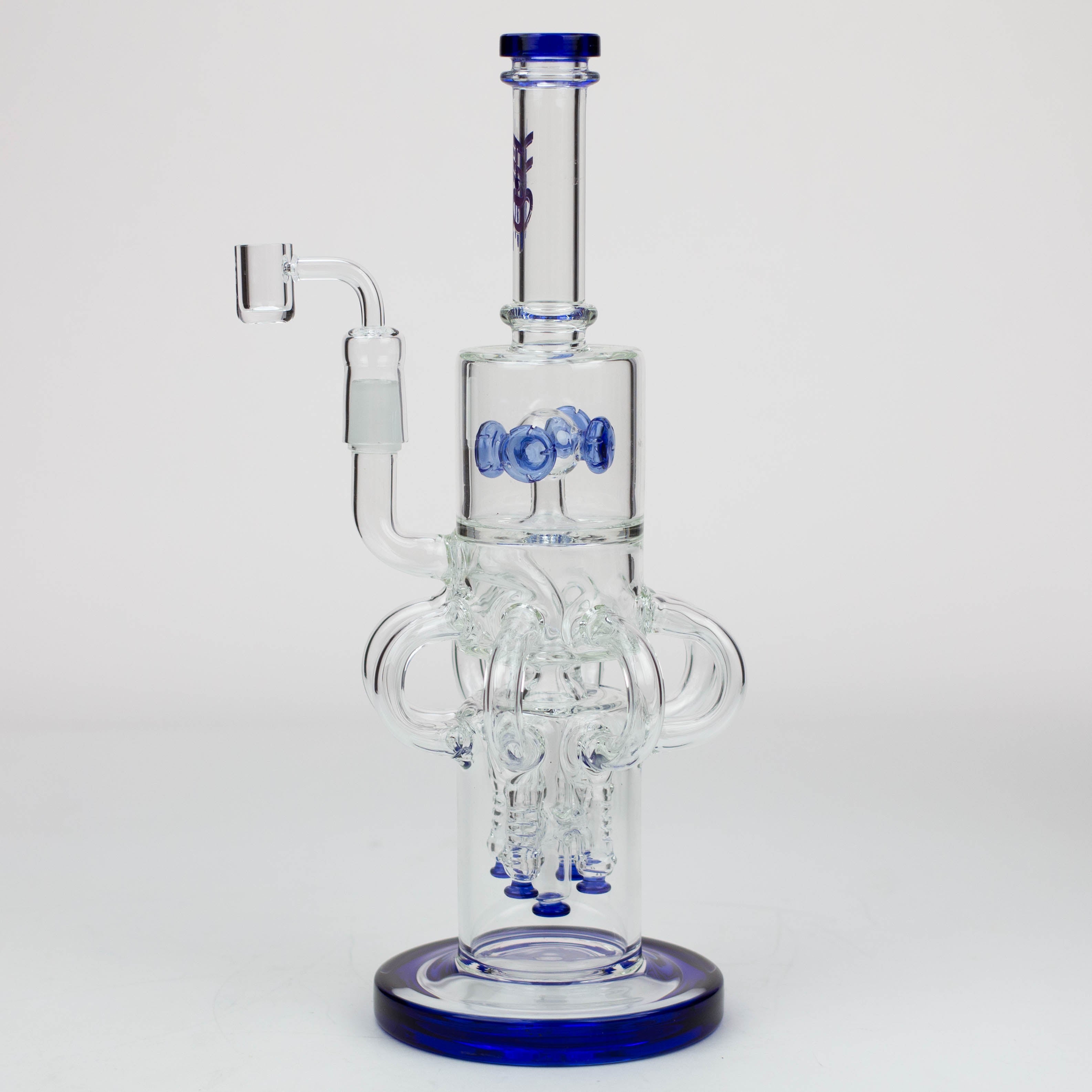 15" H2O  Glass water recycle bong [H2O-20]_8