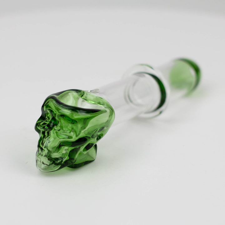 4" GLASS PIPE-SKULL