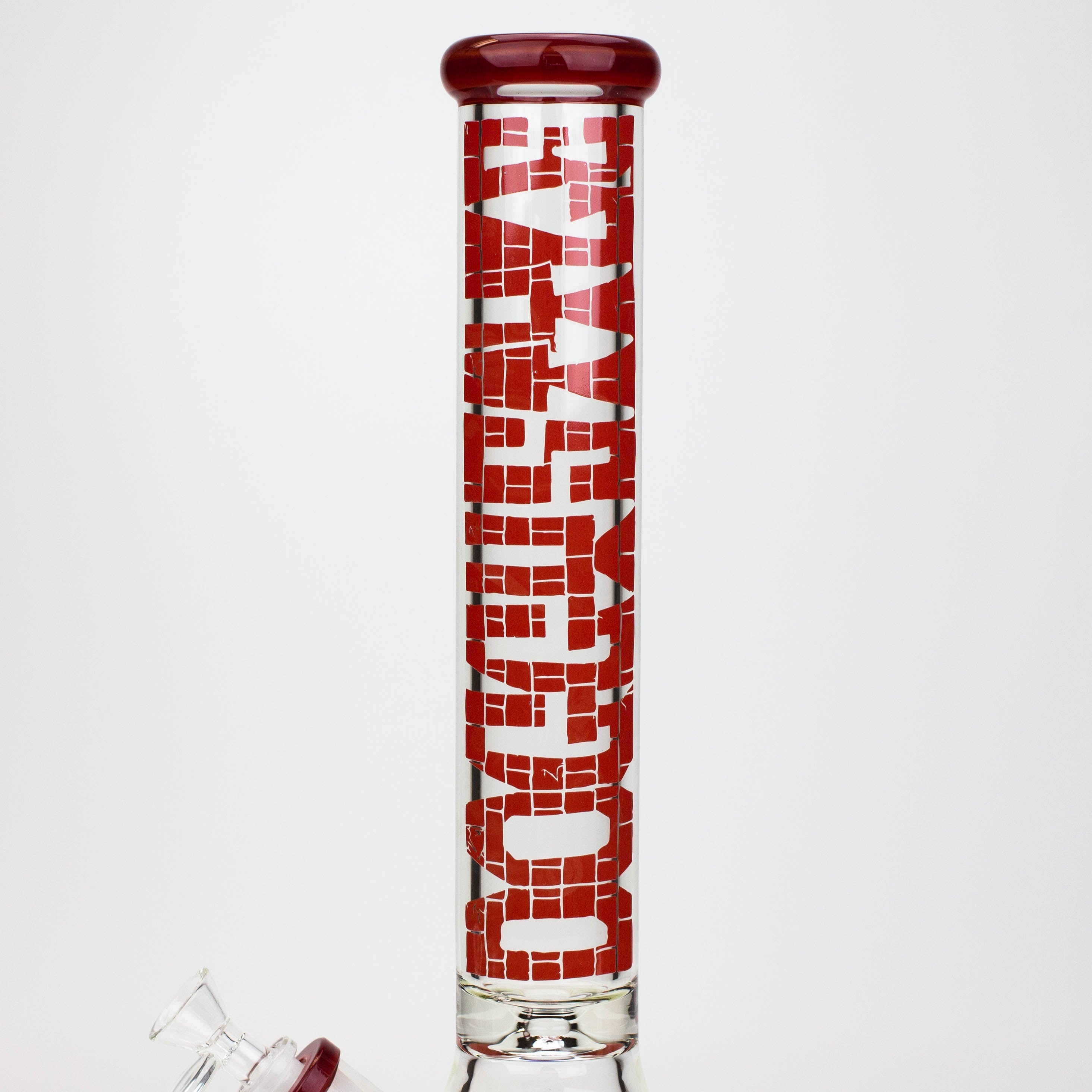DEATH ROW-15.5"  7 mm Glass water bong by Infyniti [DOGGYSTYLE]_5