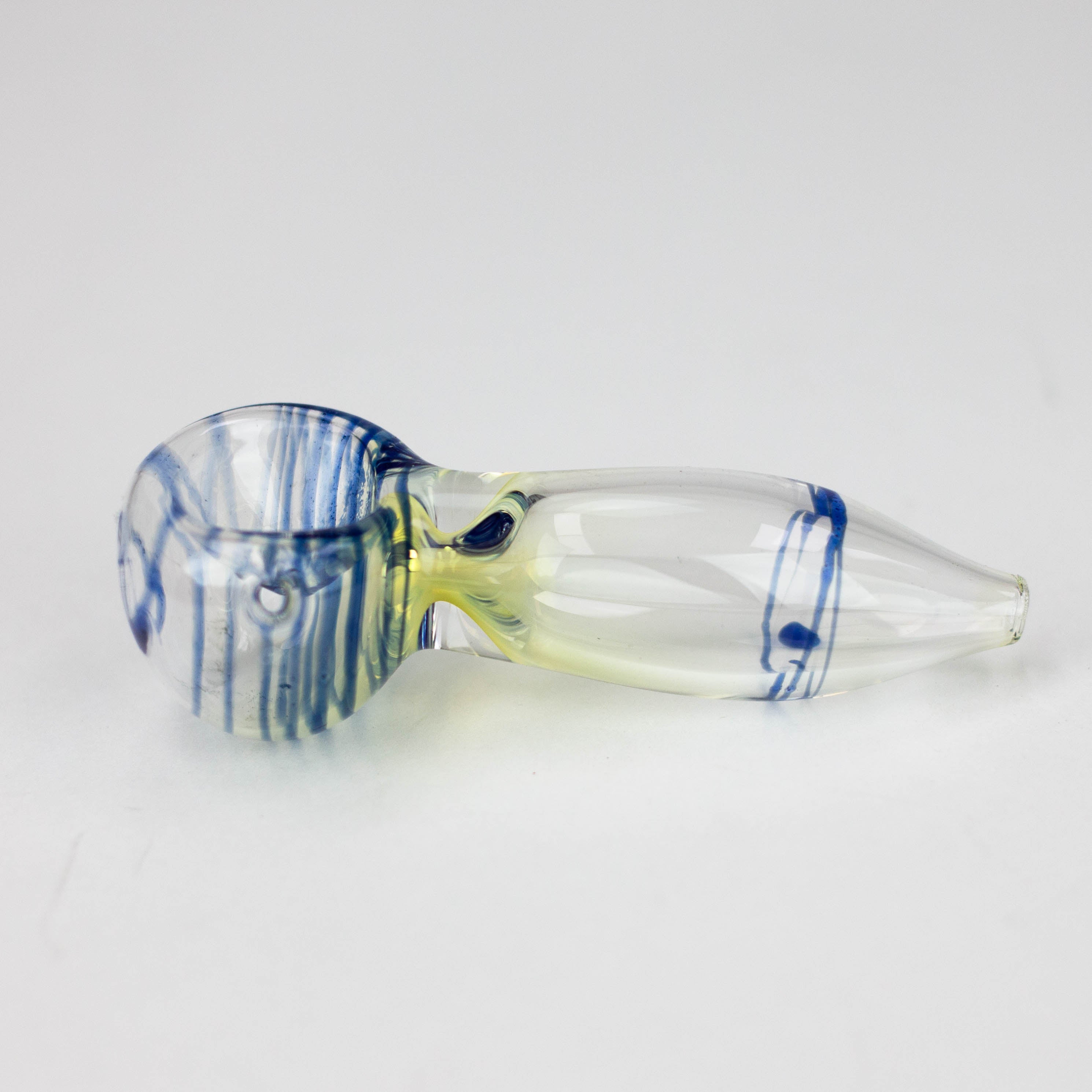 3" glass hand pipe Pack of 2_3