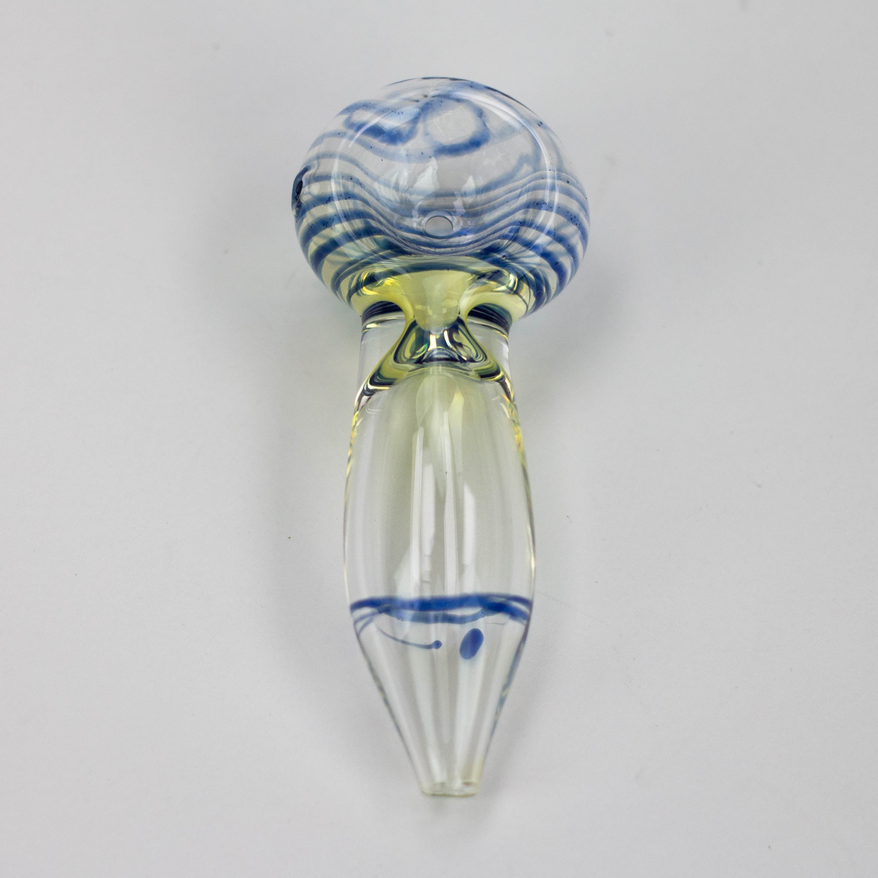 3" glass hand pipe Pack of 2_2