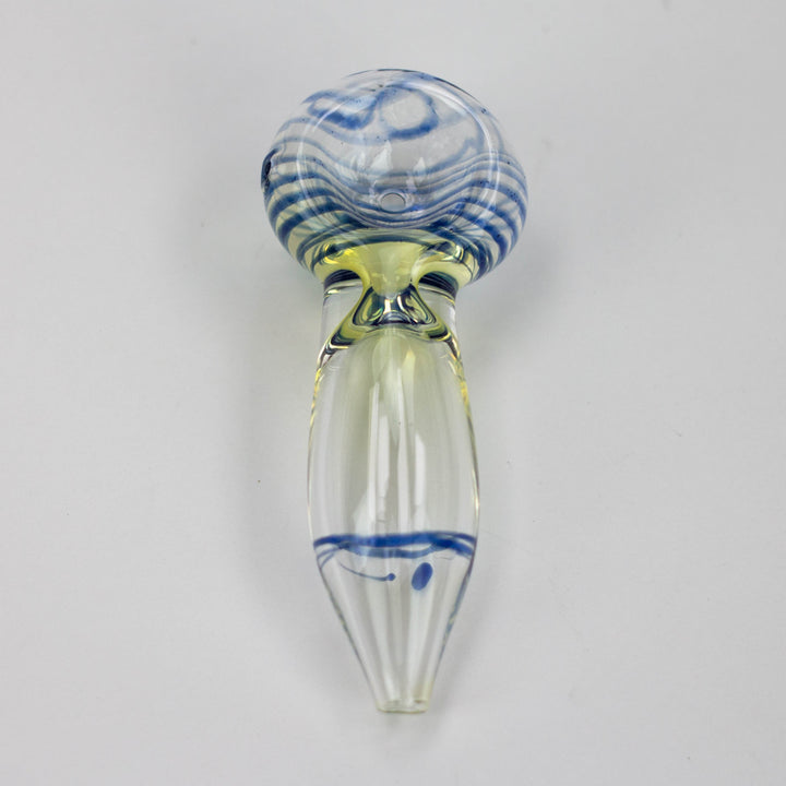 3" glass hand pipe Pack of 2_2