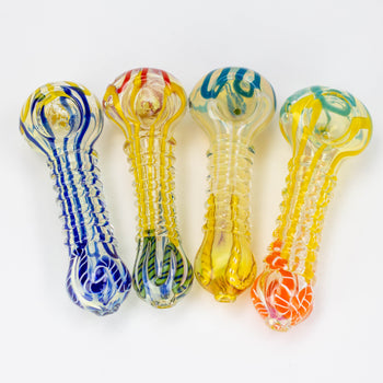 4.5" softglass hand pipe Pack of 2 [9678]_0