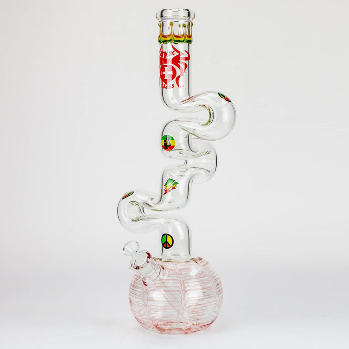 20" Xtream Kink Zong 7 mm glass water bong [XTR-Z036]_0