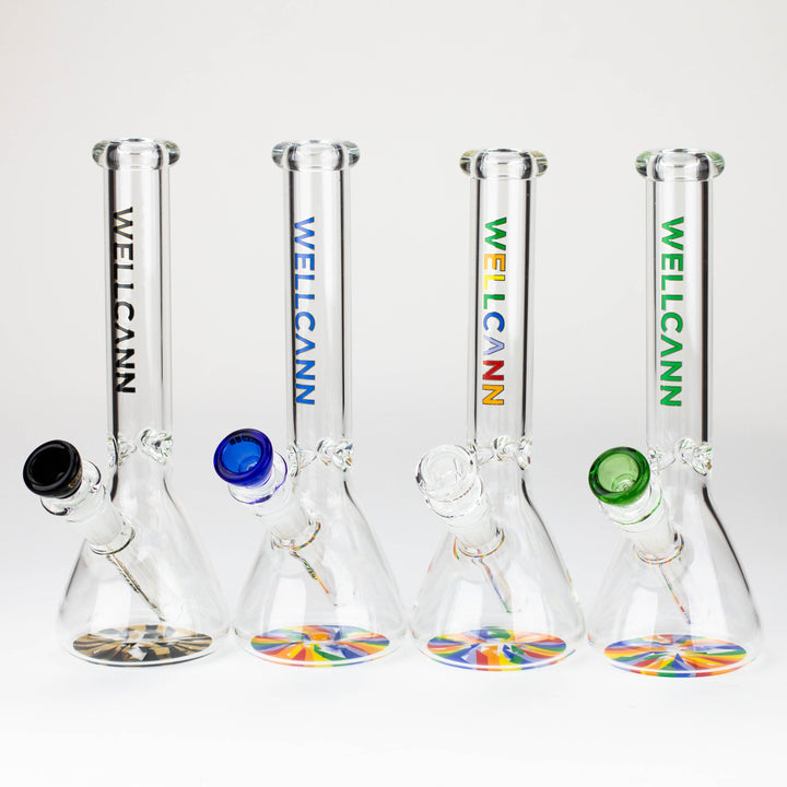 WellCann - 9.5" beaker glass water bong