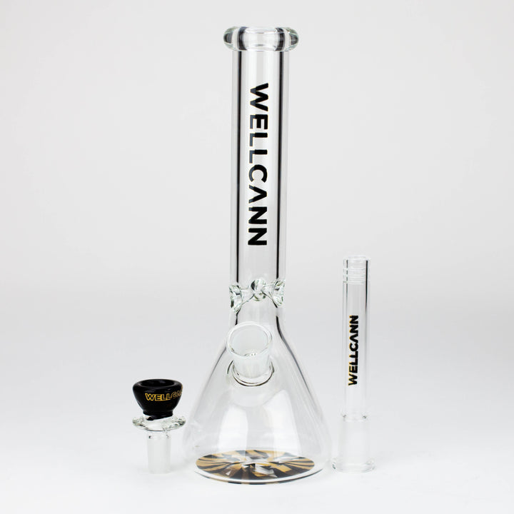 WellCann - 9.5" beaker glass water bong