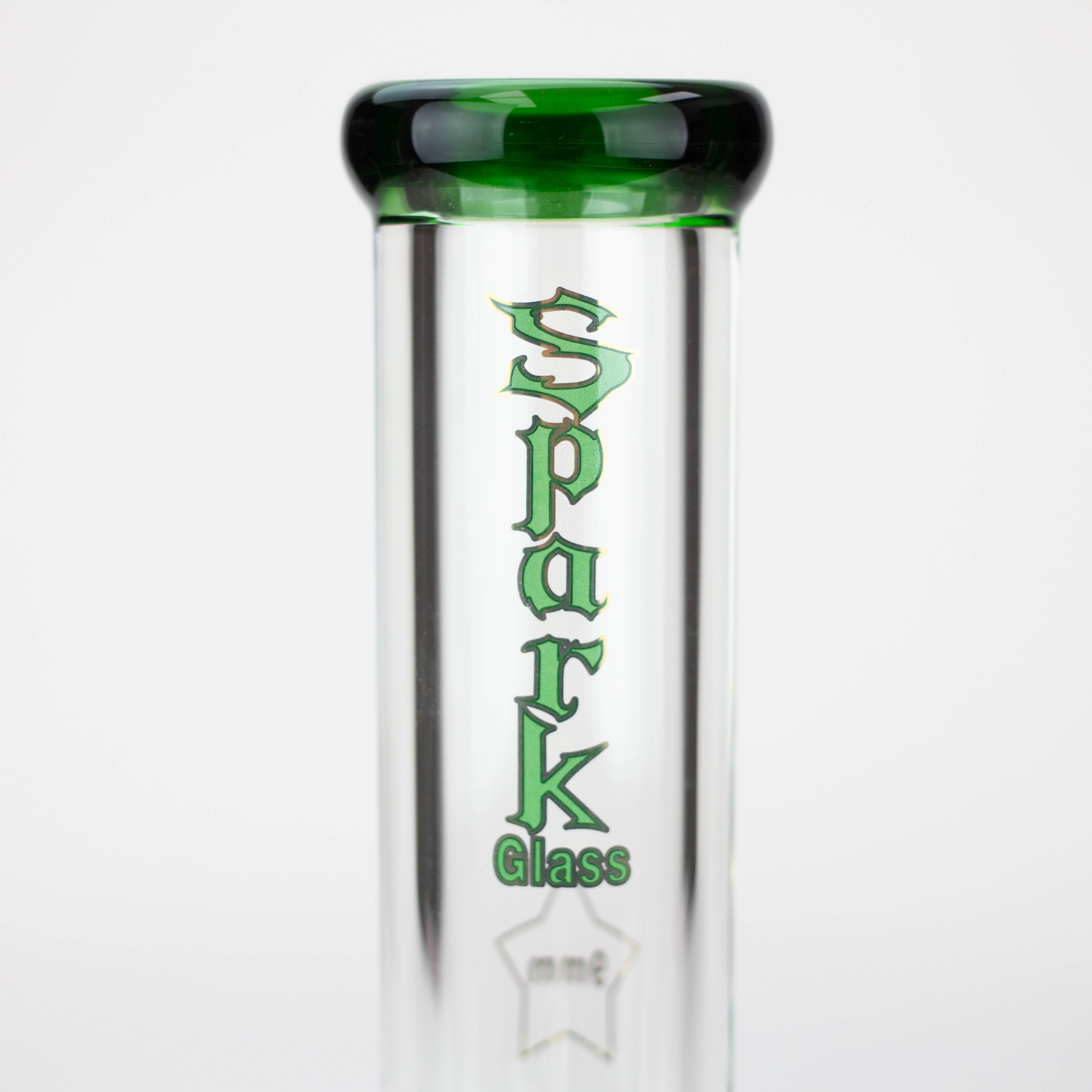 12" SPARK 9 mm glass beaker water bong [GB223]_11