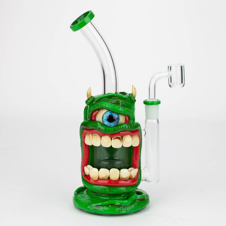 9.5" Resin 3D Glow Artwork Dab Rig