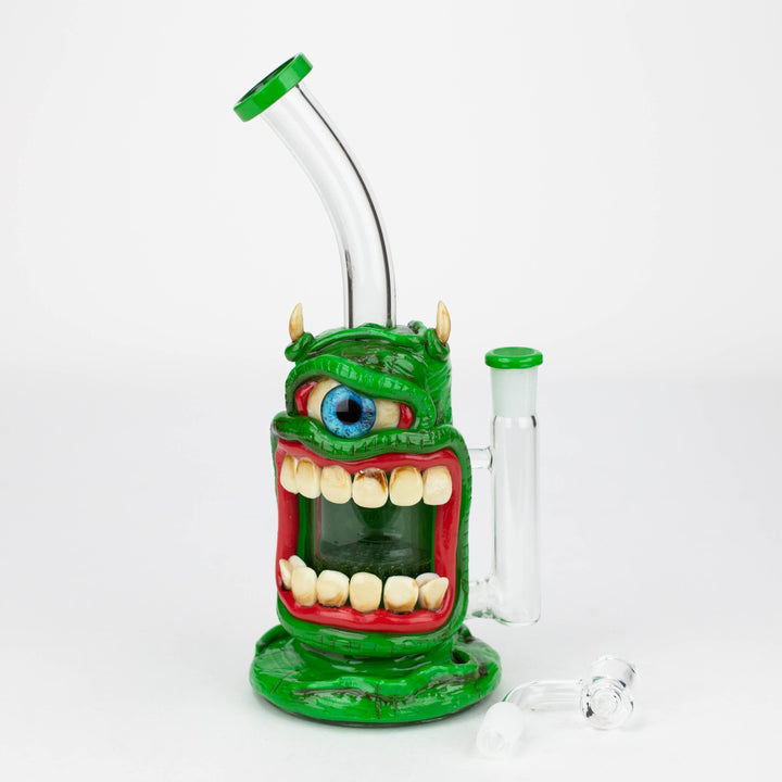 9.5" Resin 3D Glow Artwork Dab Rig