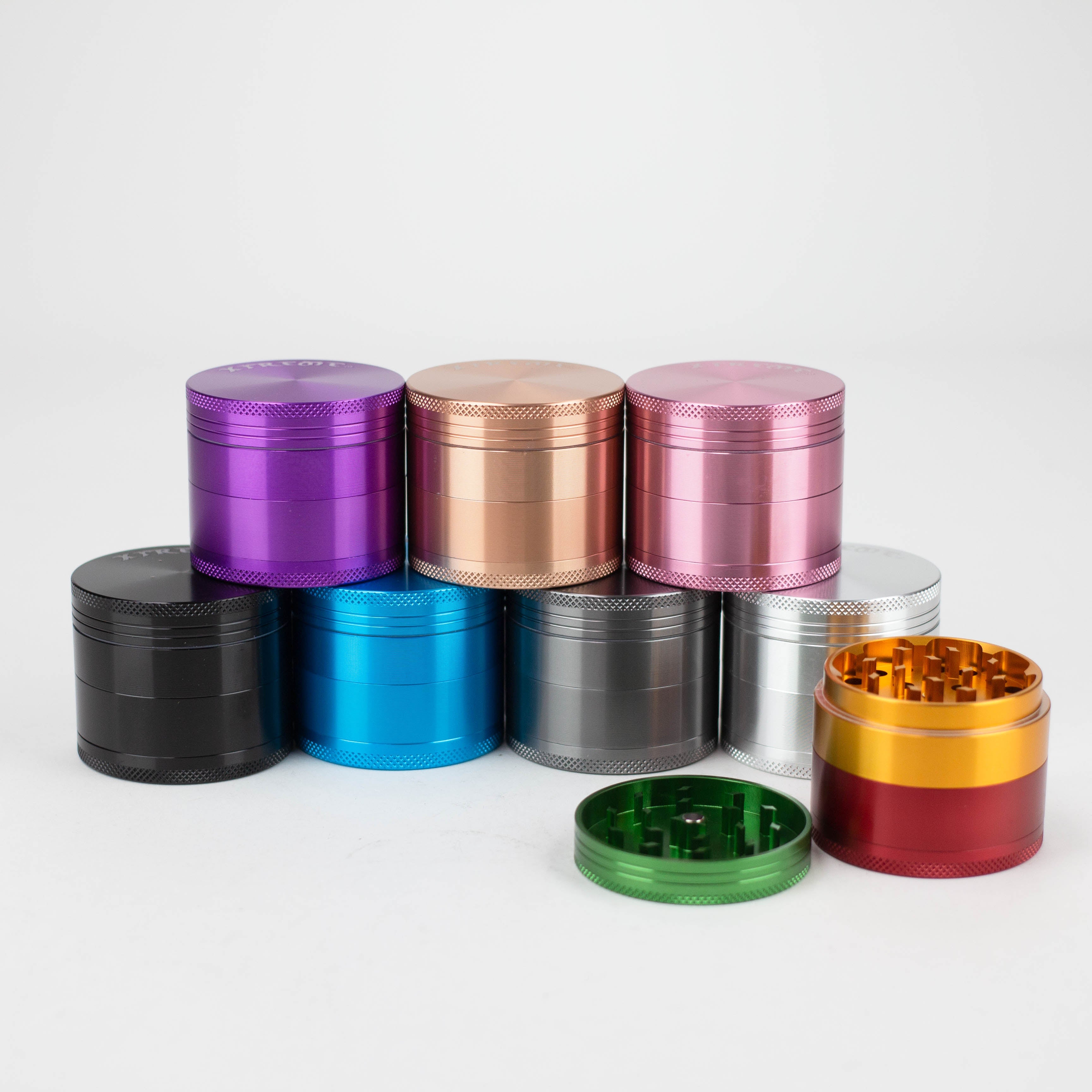 4 parts Aluminum herb grinder [CNC560-4]_0