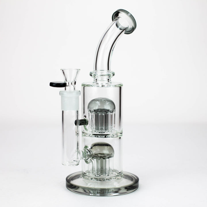 10'' Double Perc Bong