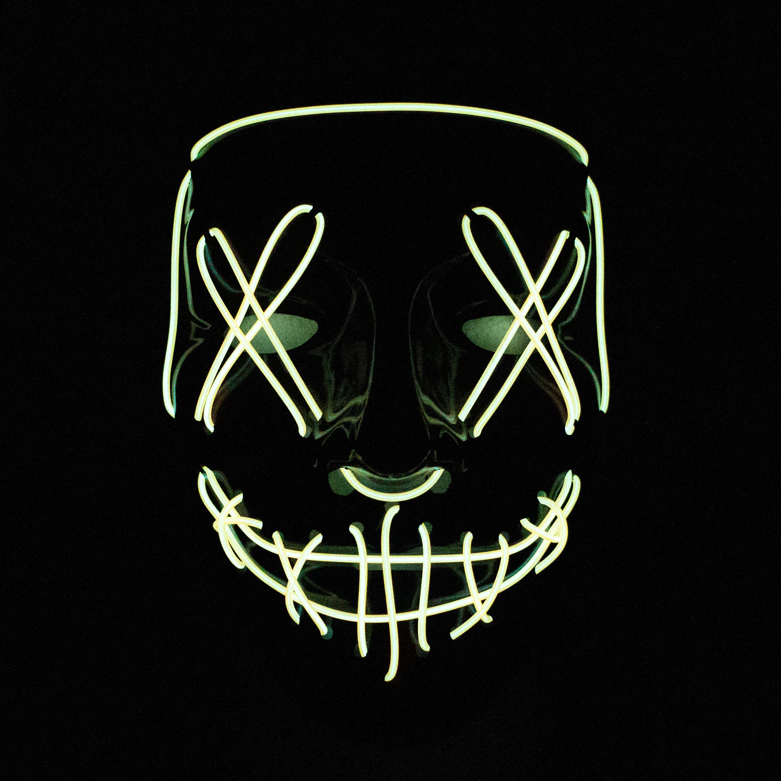 LED Neon Mask for party or Halloween Costume_3
