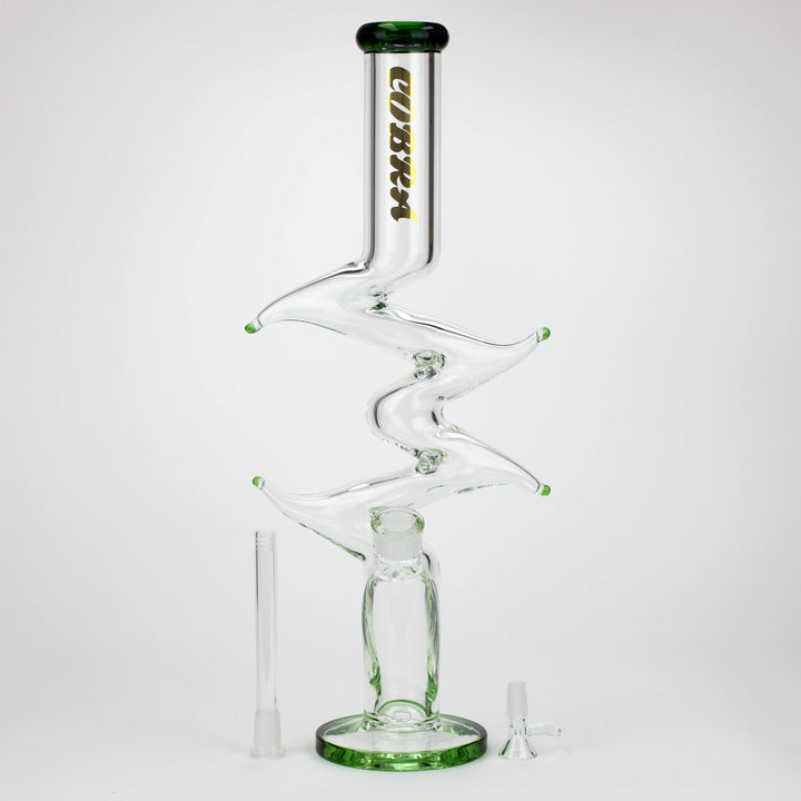 19" Kink Zong glass water bong