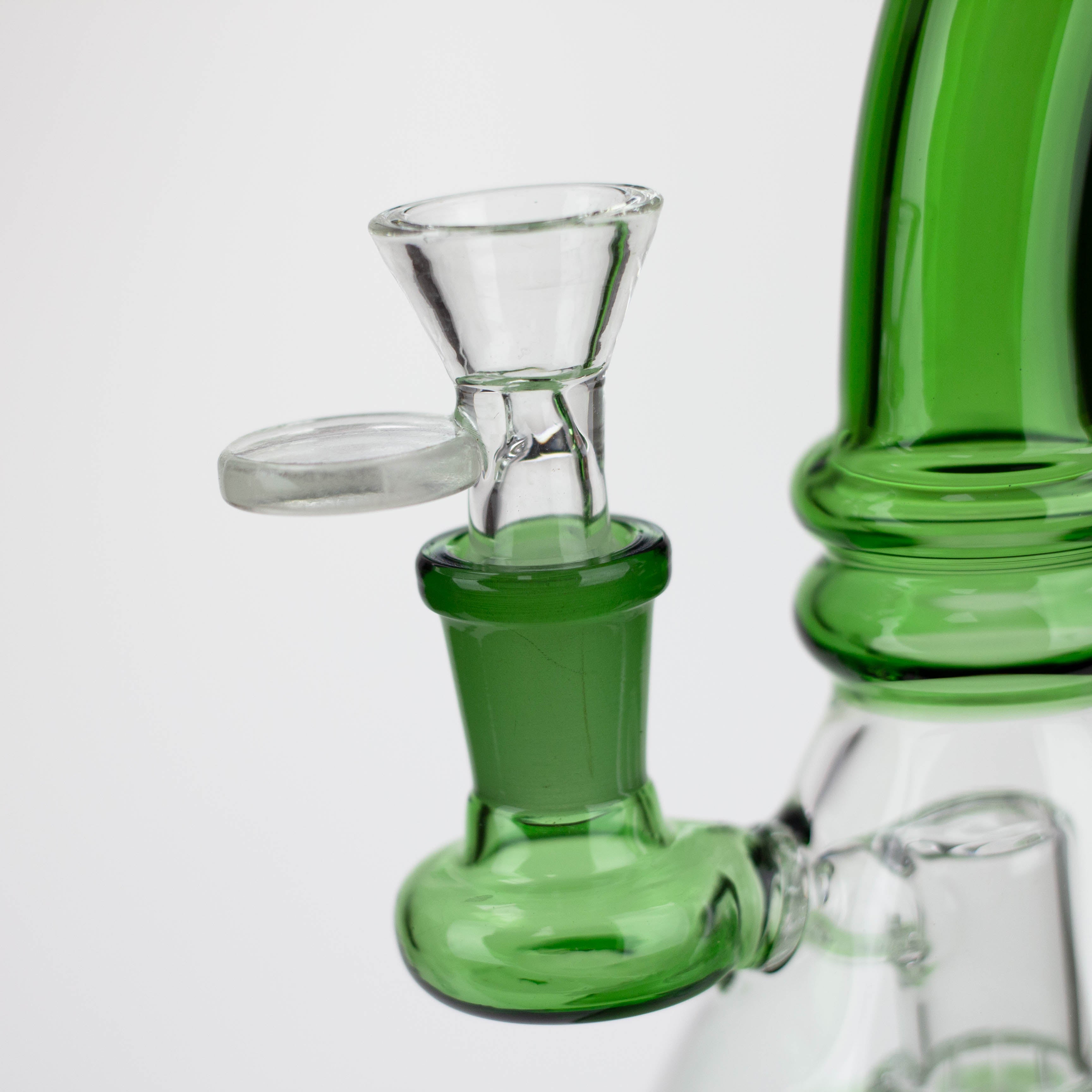 7"  Color glass water bong_7