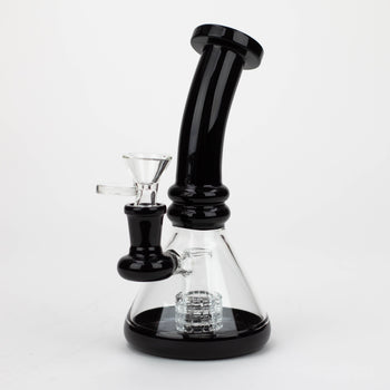 7"  Color glass water bong_1