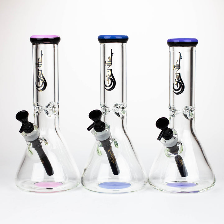 12" Classic beaker 9 mm glass water bong [BK001]_0