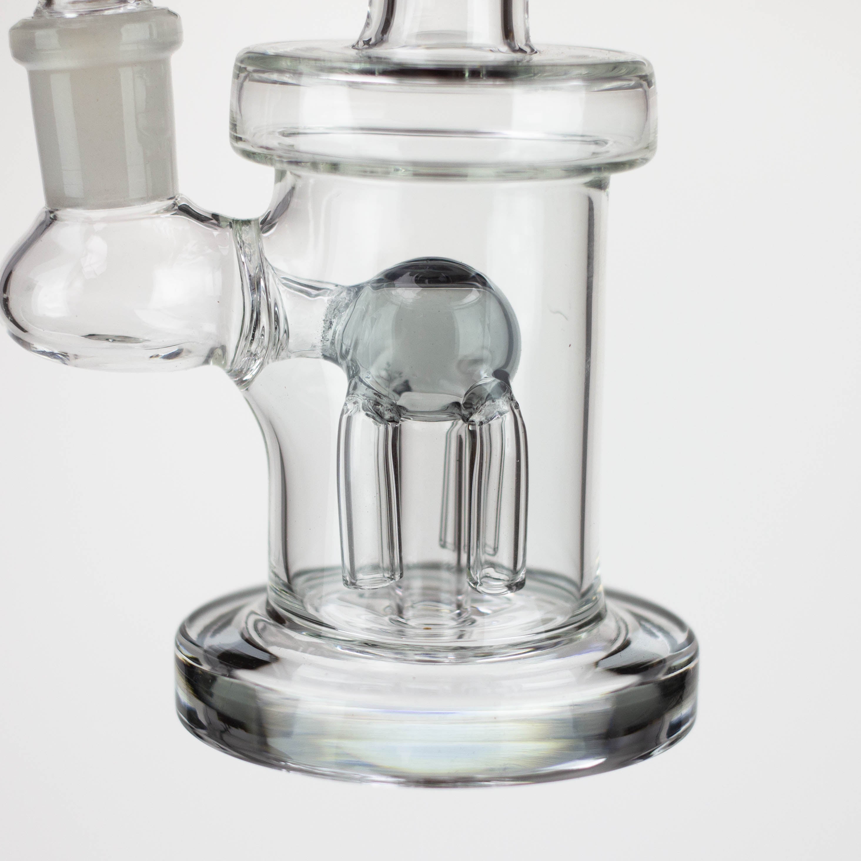 6.5" assorted color glass bong with tree arm diffuser_5