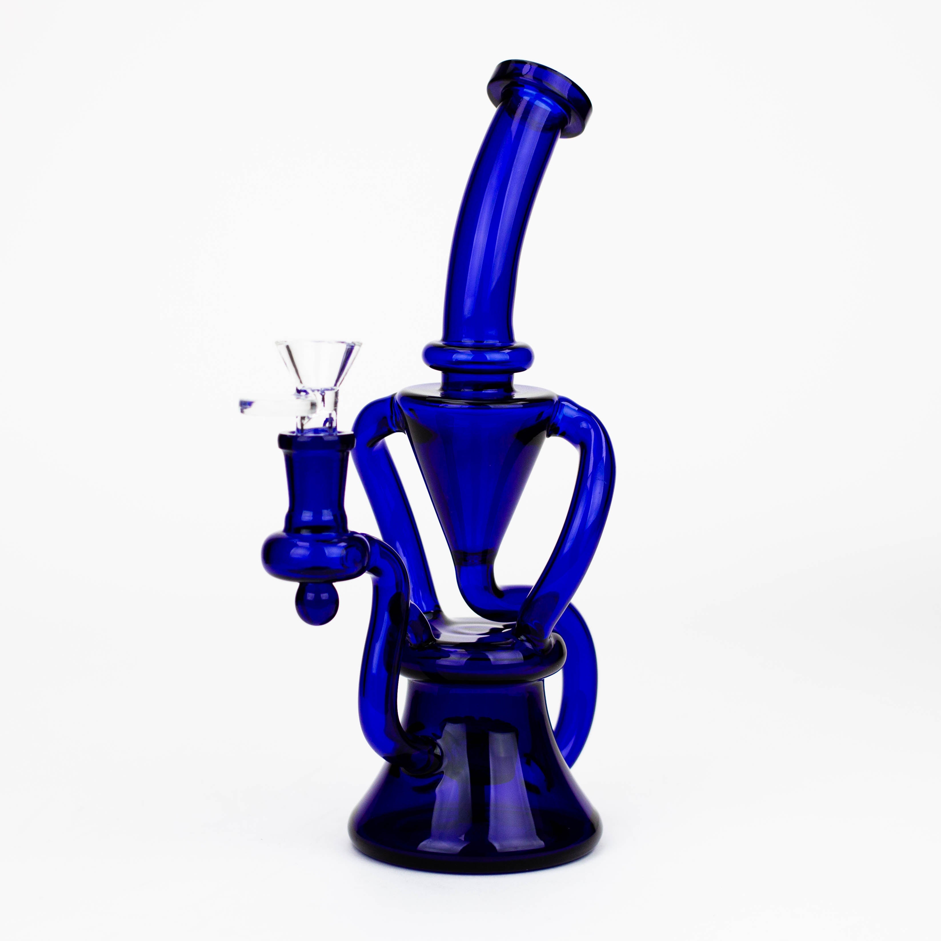 10" Recycle solid color bong_7