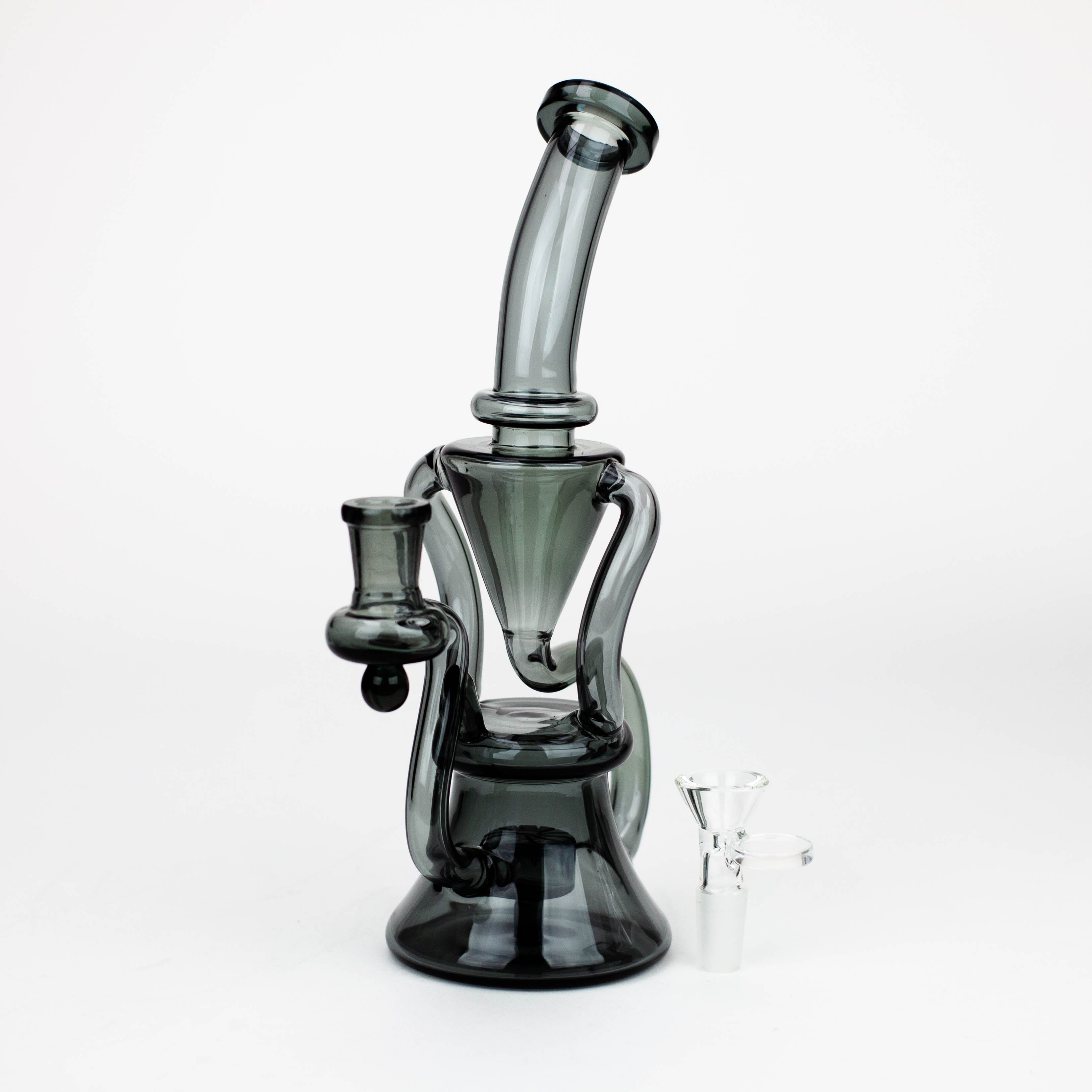 10" Recycle solid color bong_3
