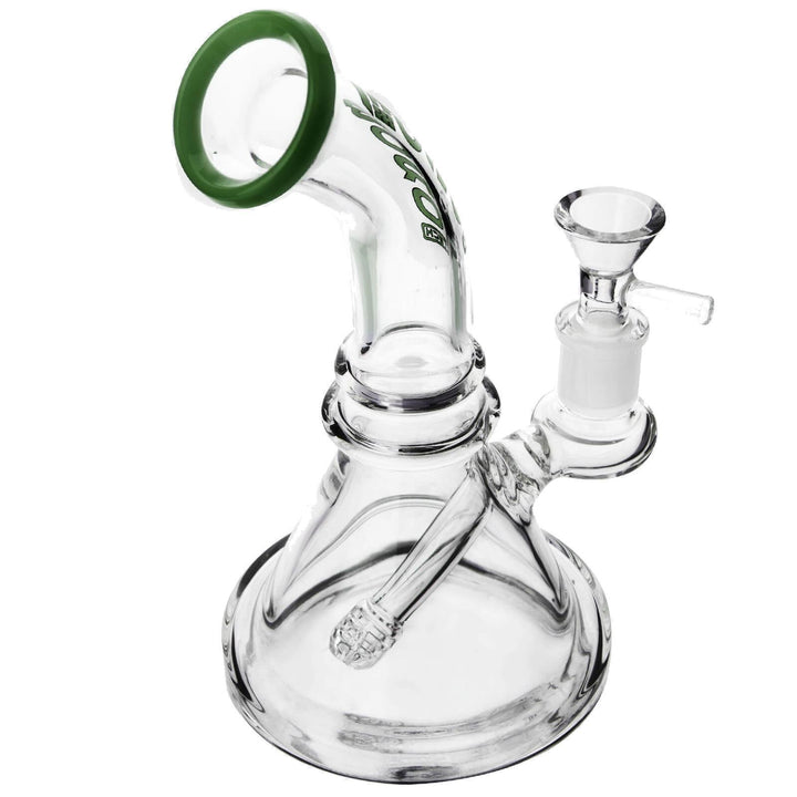 7 Inch Bent Neck Mini Beaker Bong - PILOTDIARY