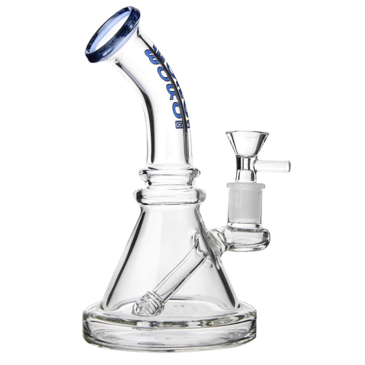 7 Inch Bent Neck Mini Beaker Bong - PILOTDIARY