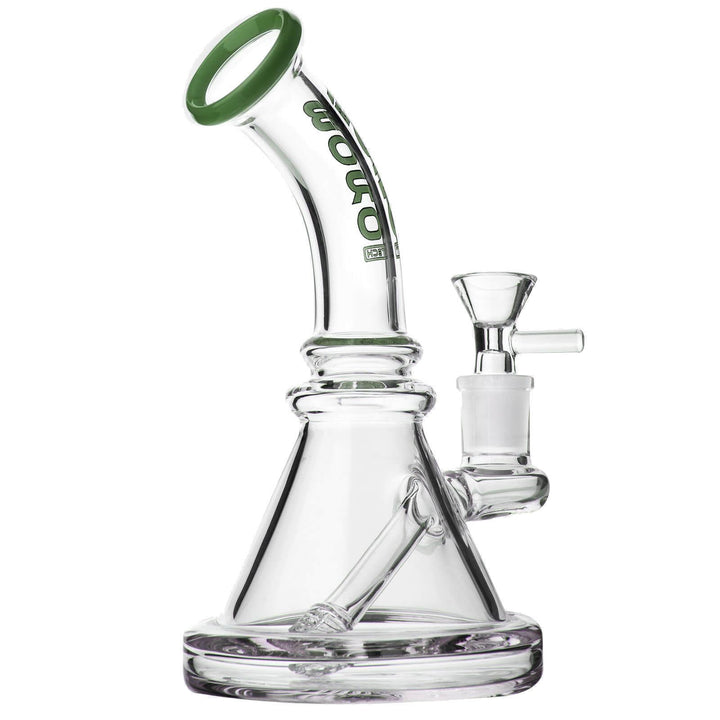 7 Inch Bent Neck Mini Beaker Bong - PILOTDIARY