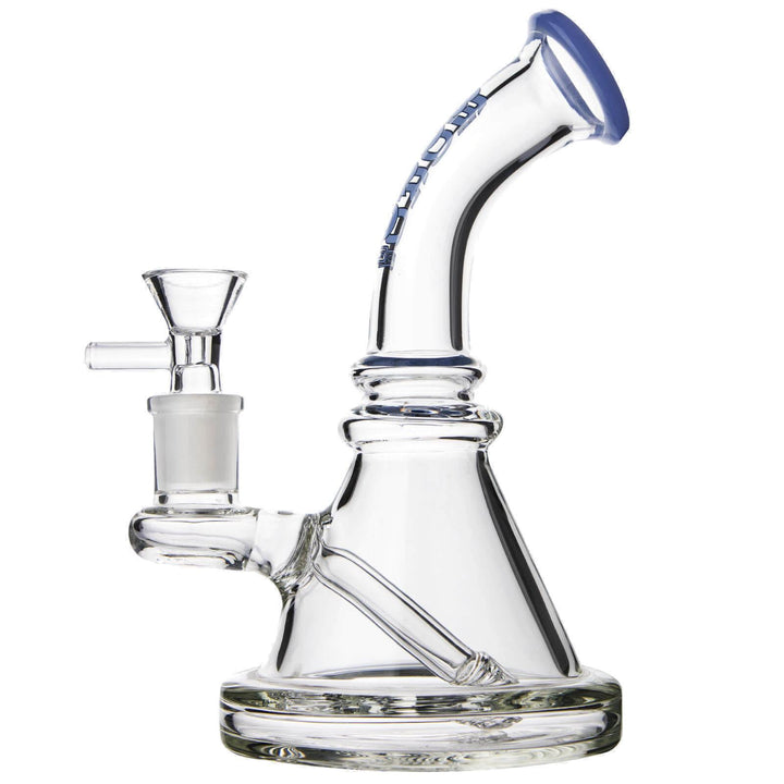 7 Inch Bent Neck Mini Beaker Bong - PILOTDIARY