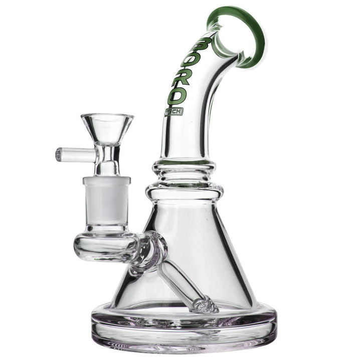 7 Inch Bent Neck Mini Beaker Bong - PILOTDIARY