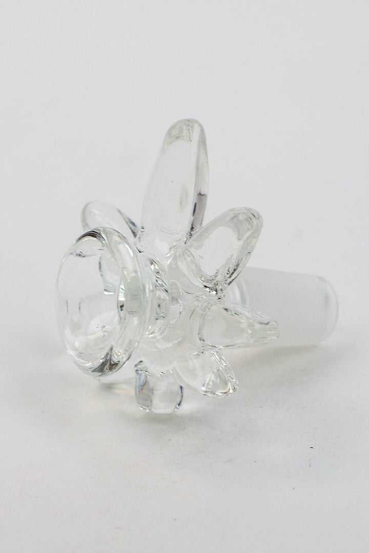 Glass Bong Bowl with Leaf Handle