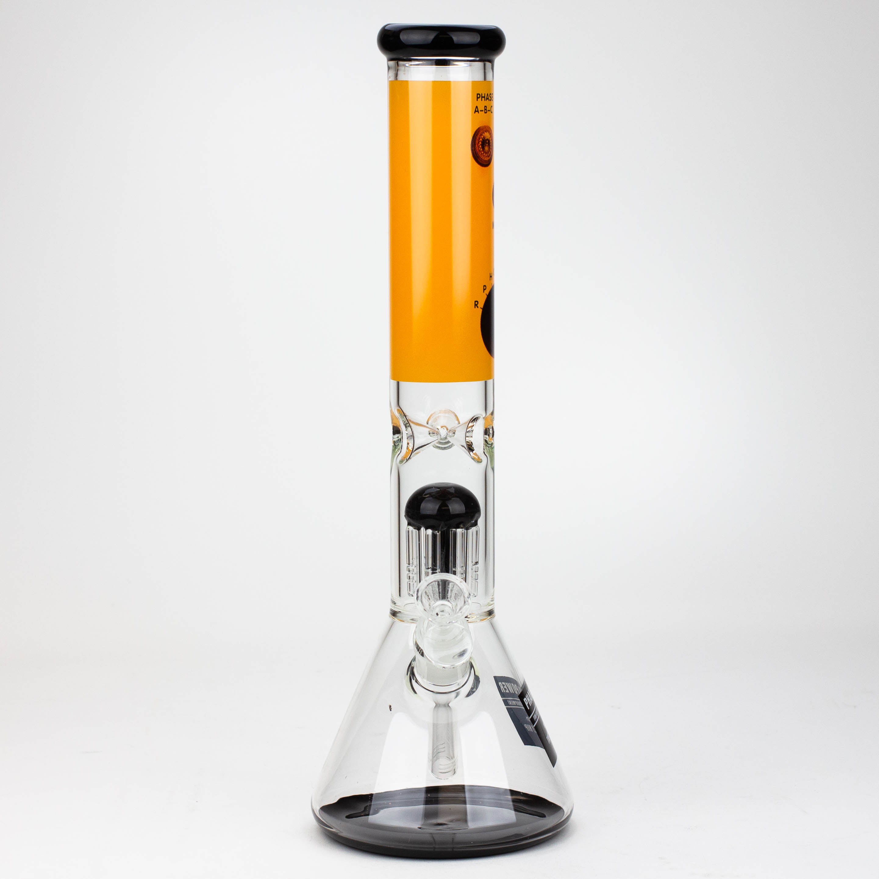 THE TRAGICALLY HIP-15.5" glass water pipe with single percolator by Infyniti_5