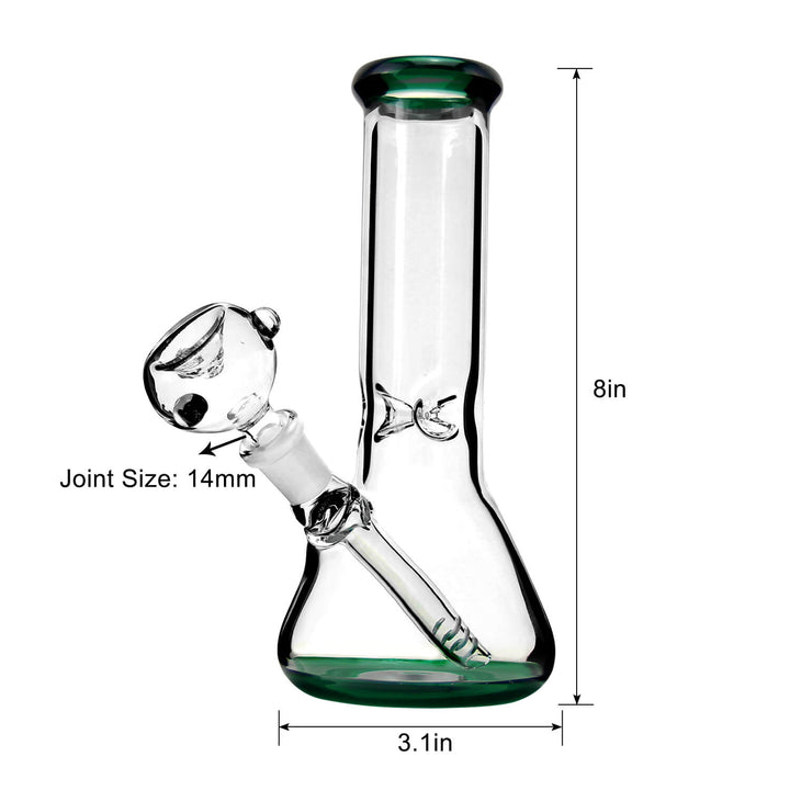 8″ Glass Beaker - PILOT DIARY
