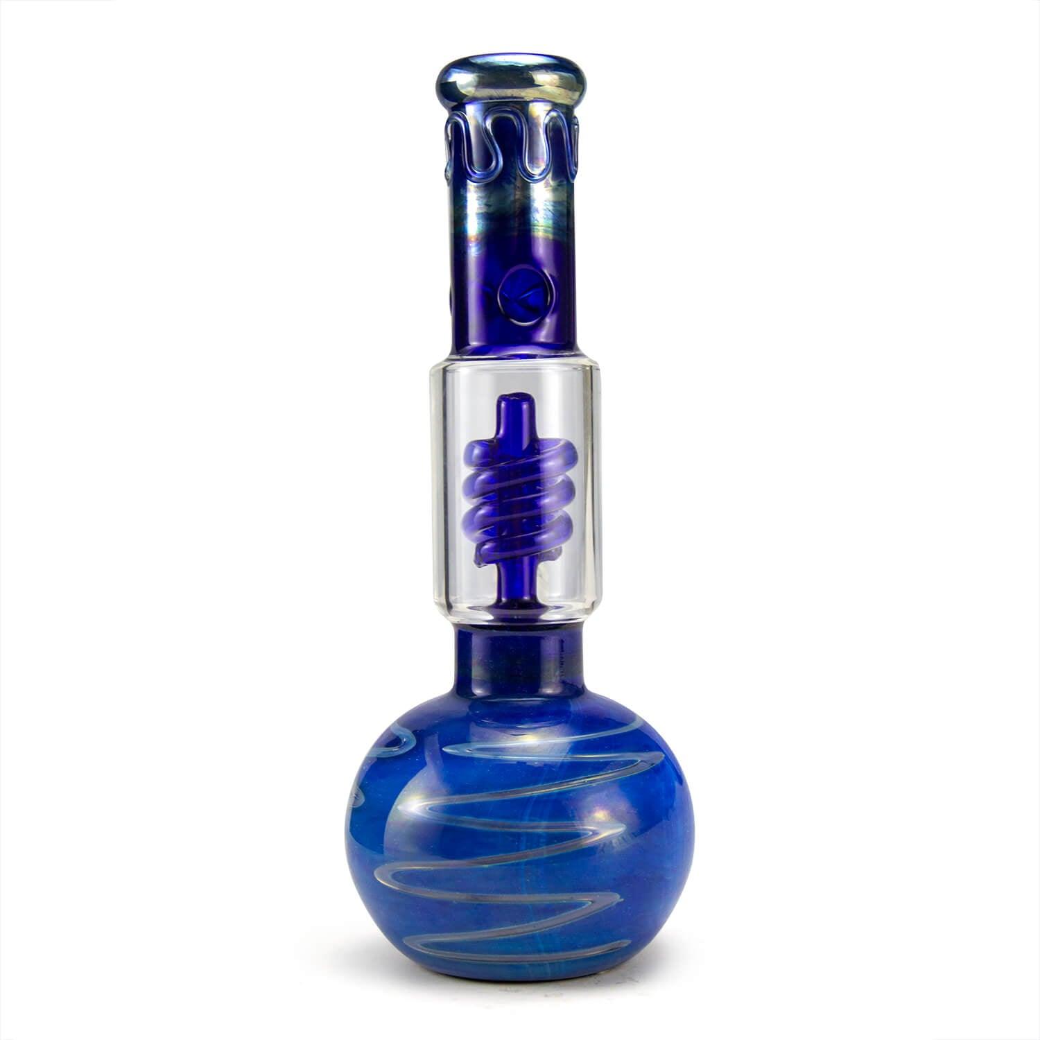 Round Bottom Color Blue Ball Pipe - PILOT DIARY