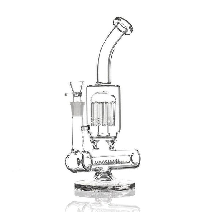 Bent Neck Inline Perc To Tree Perc Water Pipe - PILOT DIARY