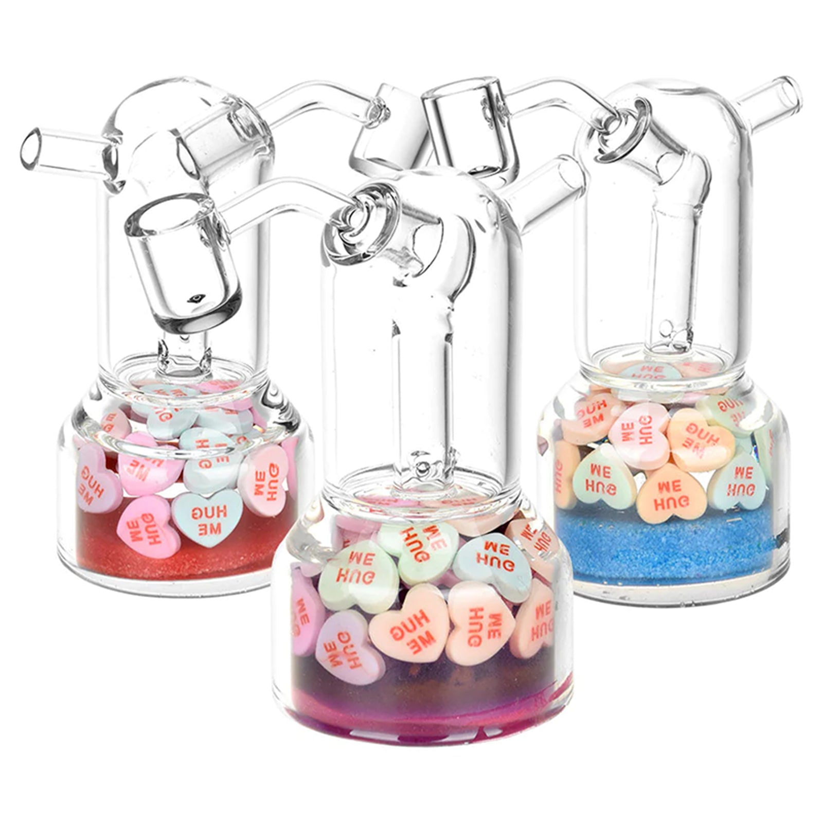 Candy Heart Dome Mini Dab Rig - PILOTDIARY
