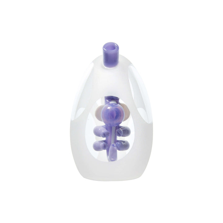 Frosted Yoshi Egg Glass Bubbler